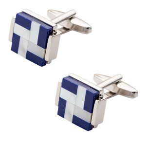 Mother of Pearl Cufflink for Formal Event, Gifting, Groomsmen, Wedding, Party